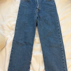 Levi's Ribcage Straight Leg Jeans for Women